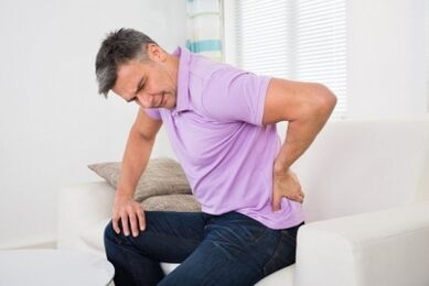 Lows pain is a sign of osteochondrosis