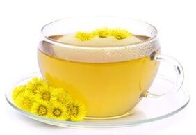 Captation of Coltsfoot for the treatment of cervical osteochondrosis