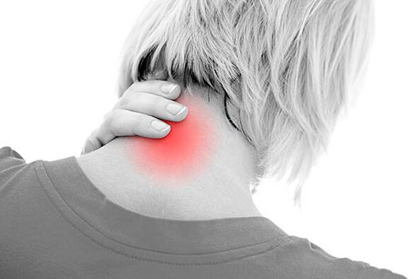 Neck pain due to osteochondrosis Photo 1